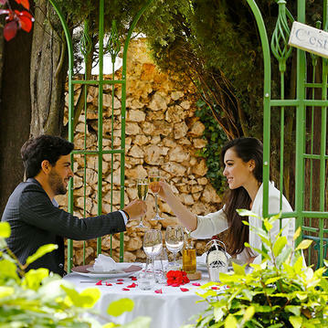 Hotel für die romantische Stunden