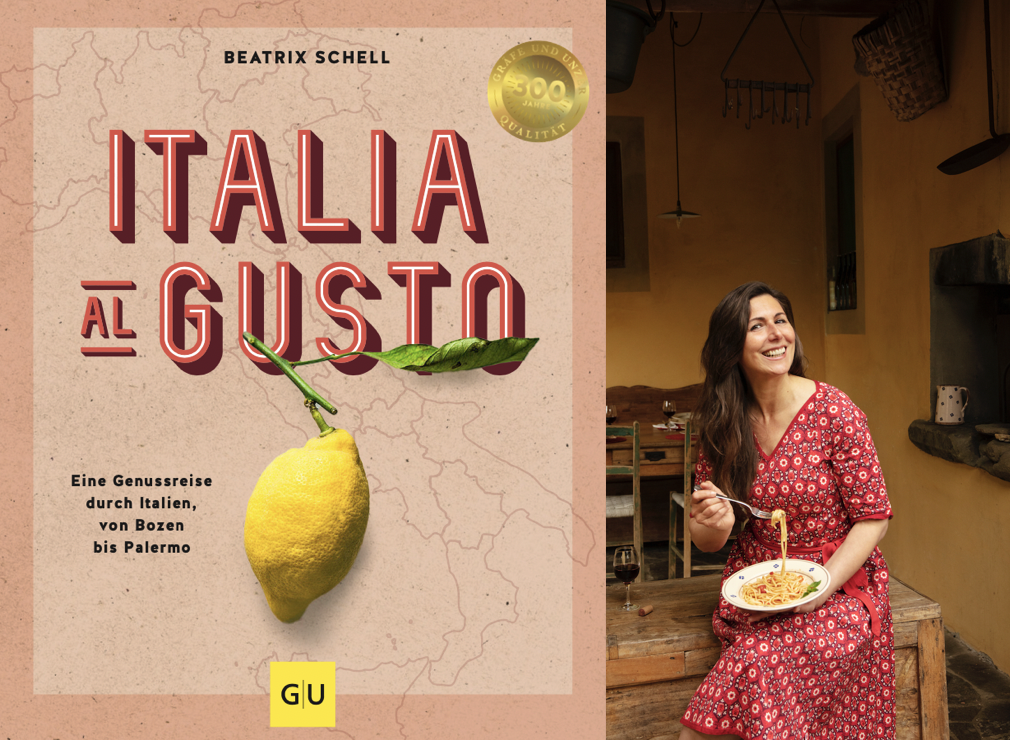 Das beste Kochbuch: Italia al Gusto - Italienische Rezepte und Anekdoten.