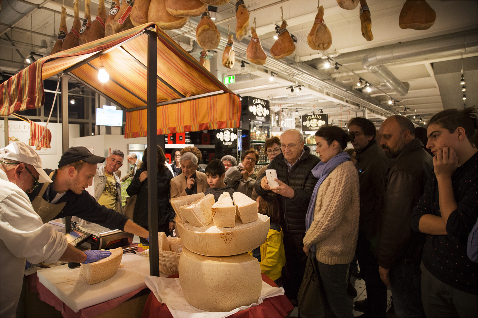 Marktbesuch in Italien