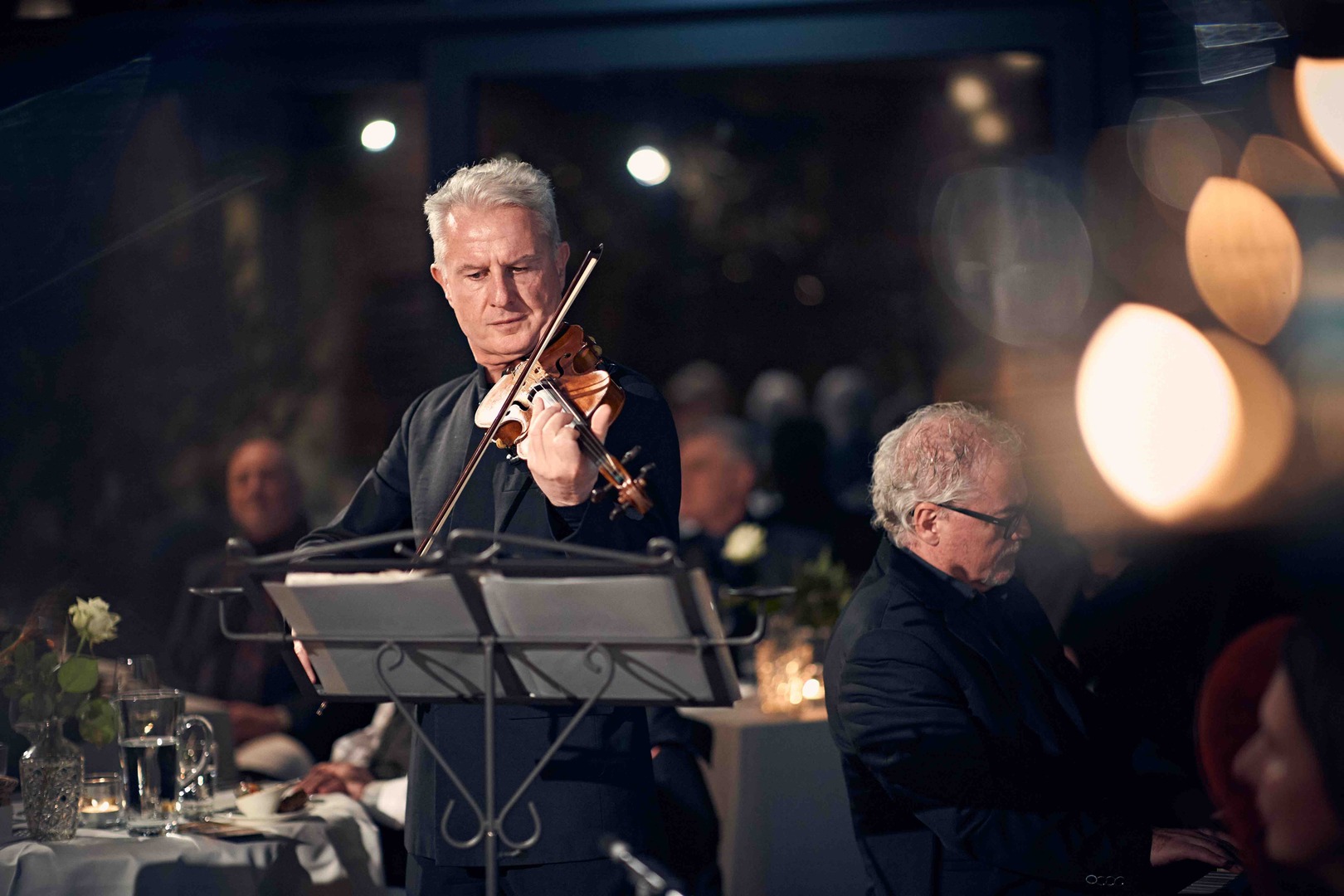 Galaabend mit Lesung und Konzert Günter Sanin und Beatrix Schell