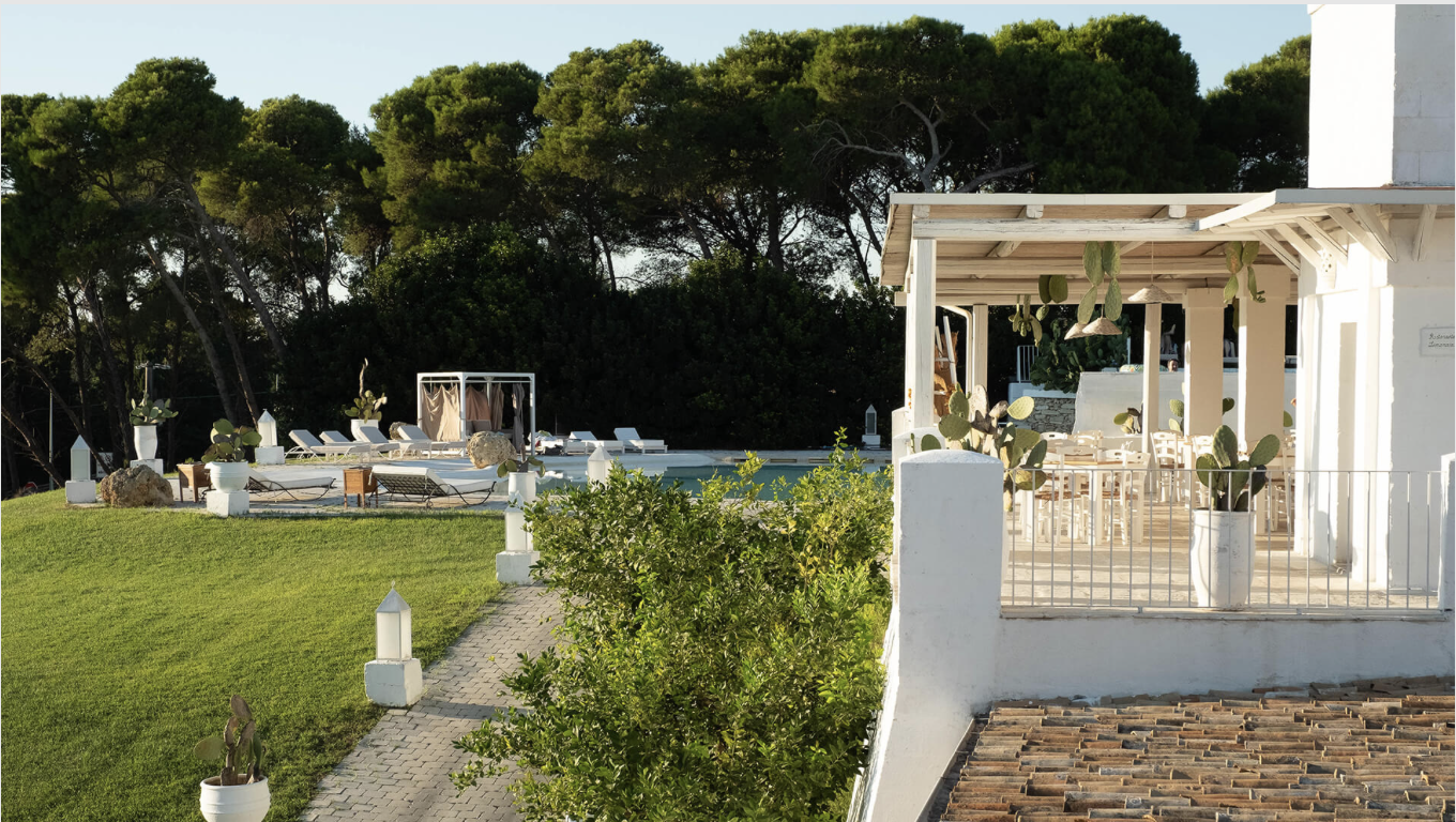 Luxus Resort Apulien. 5* Masseria Muzza im Salento